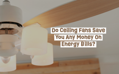 Do Ceiling Fans Save You Any Money On Energy Bills? 