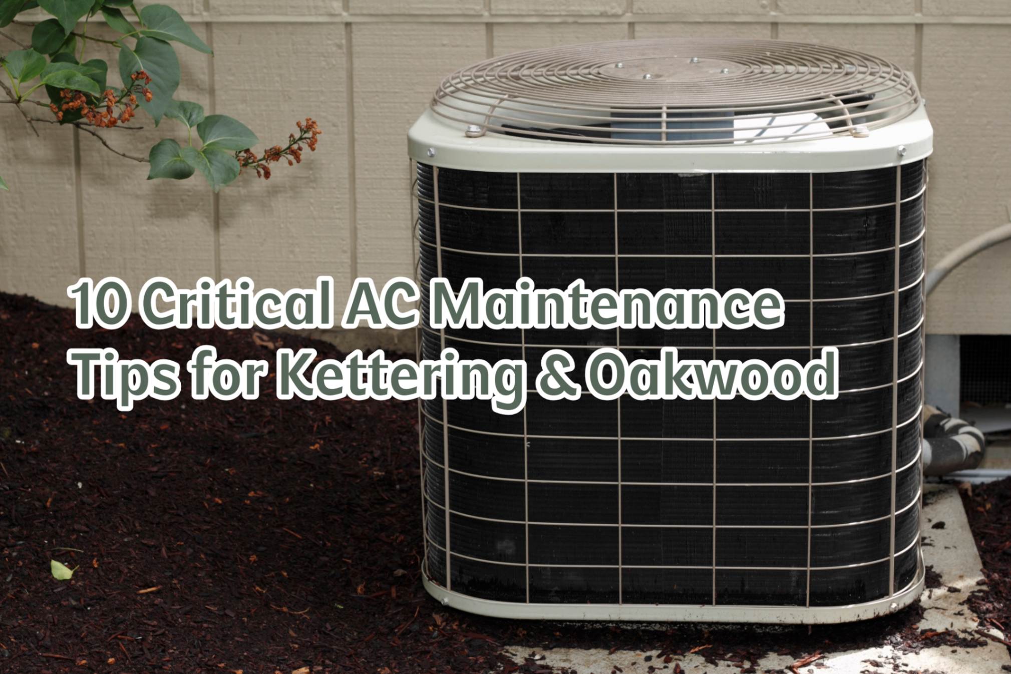 Huber Heights, Ohio HVAC blog on essential AC maintenance tips.